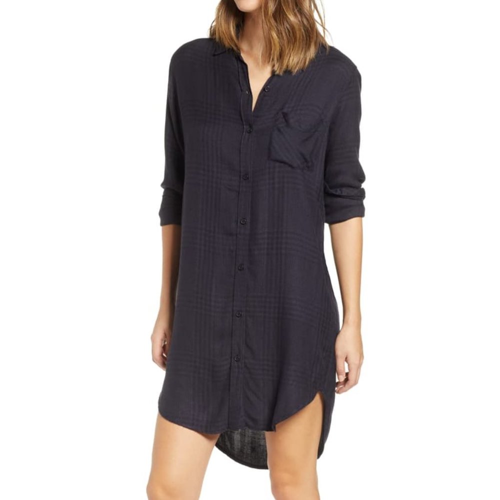 RAILS Bianca Flannel Shirtdress
